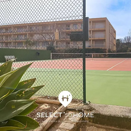 Select'sohome - A Deux Pas De La Du Lavandou Pour 4 Personnes - Avec Piscine Et Tennis - Cyclades-18 דירה לה לבאנדו